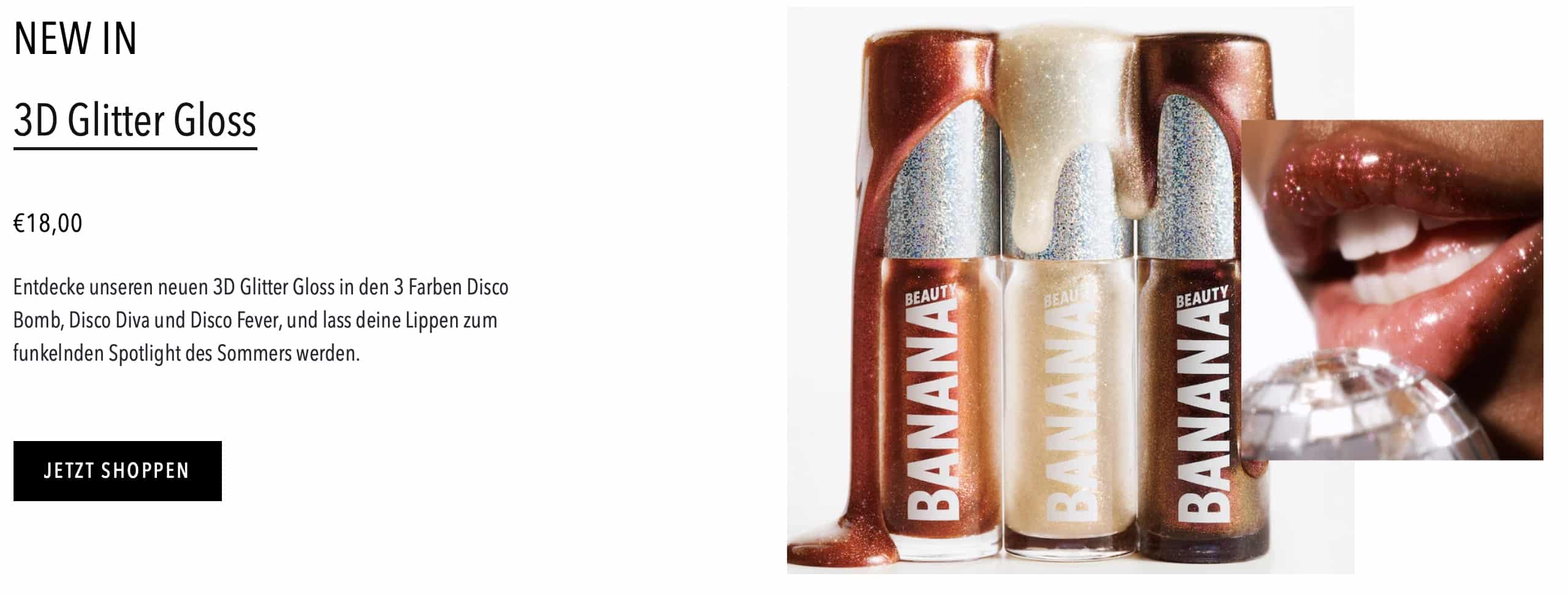 Banana Beauty 3D Lipgloss Erfahrungen