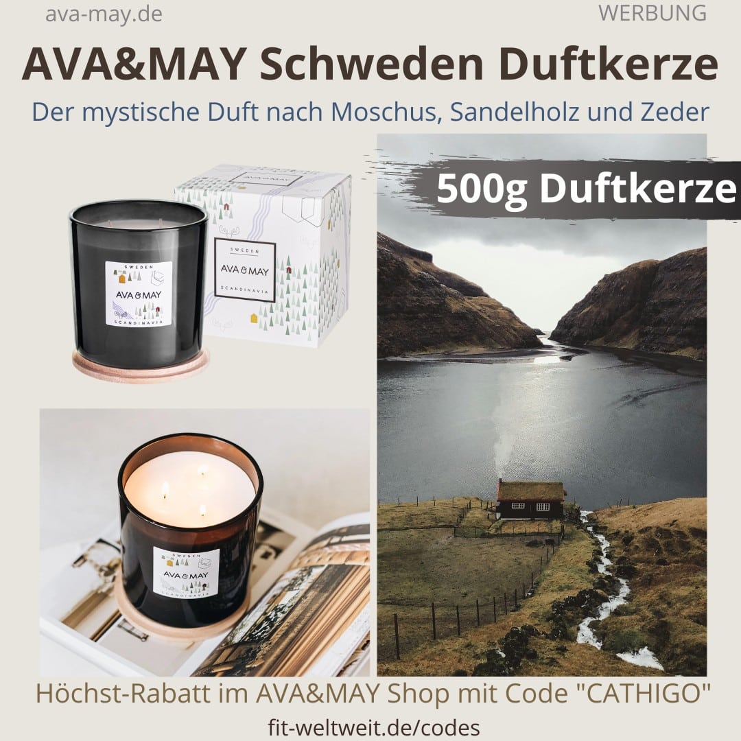 AVA & MAY SCHWEDEN große Duftkerzen Erfahrungen Norway Skandinavien Moschus, Sandelholz, Zeder AVA & MAY SCHWEDEN große Duftkerzen Erfahrungen Norway Skandinavien Moschus, Sandelholz, Zeder