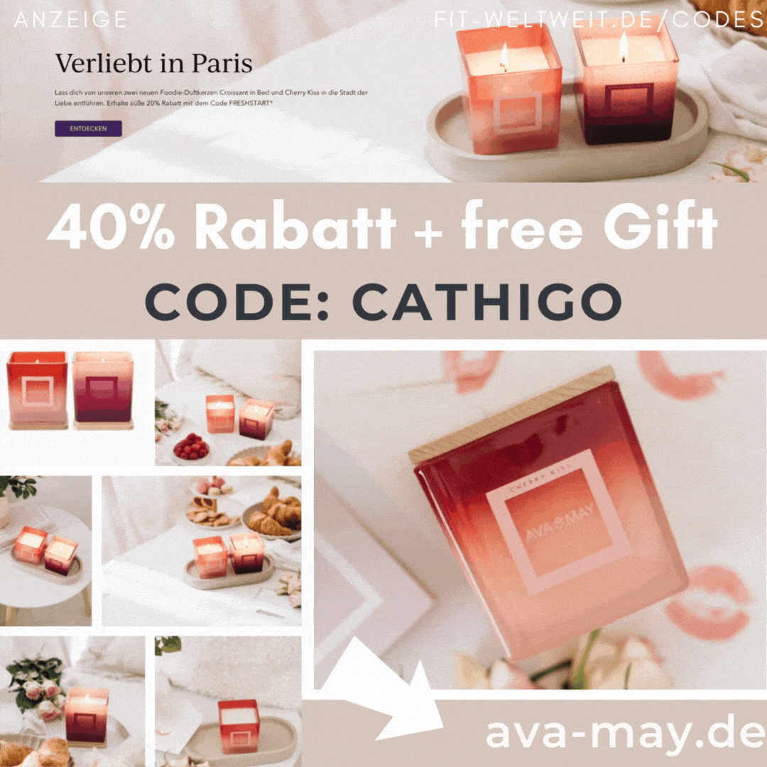AVA and MAY Rabattcode 40% Rabatt free Gift Gutschein Code 2024