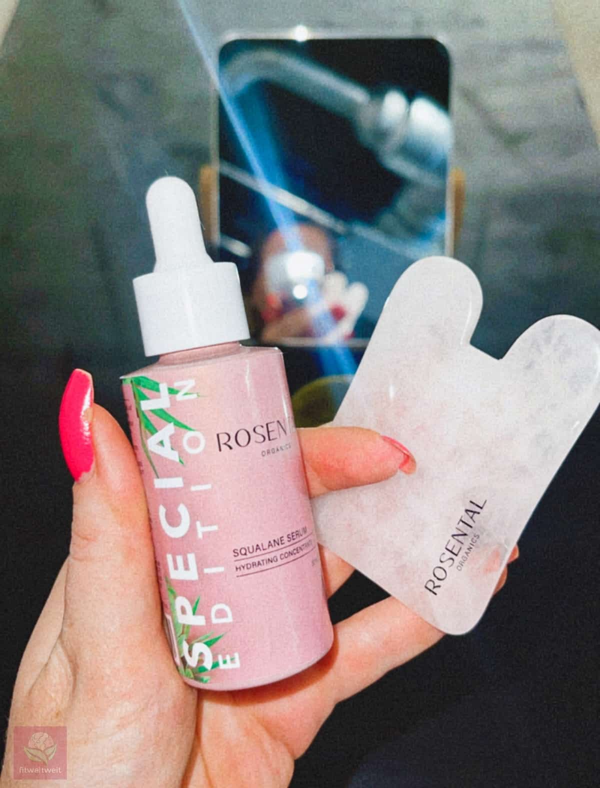 SQUALANE SERUM Rosental Organics Erfahrungen Gua Sha