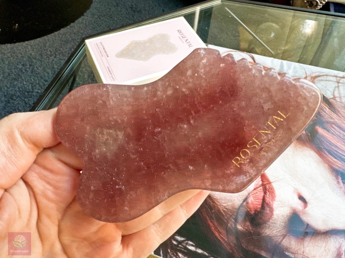 Sculping Gua Sha Rosental Erfahrungen Strawberry Quarz