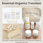 Rosental Travelset im Test - Reise Minis Erfahrungen (Rosental Produkte Test Moistruizer, Hyaluron Serum und Cleansing Oil)