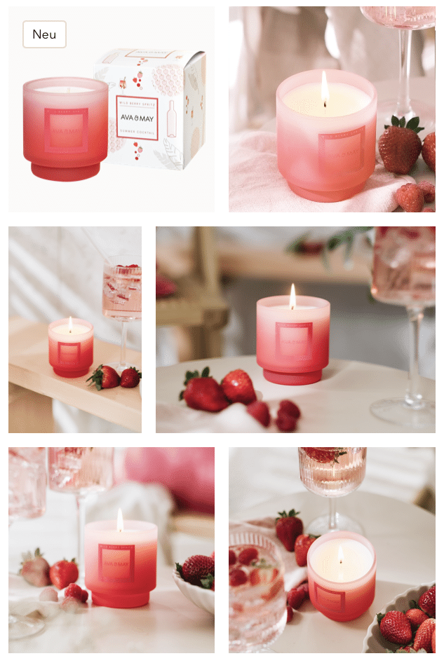 Wild Berry Spritz AVA and May Duftkerzen Erfahrungen Wild Berry Spritz AVA and May Duftkerzen Erfahrungen