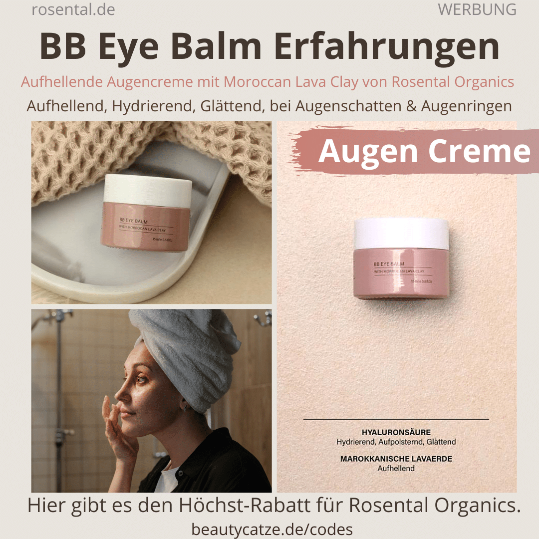 BB EYE BALM Rosental Organics Erfahrungen Bewertung Test Augenschatten Augenringe BB EYE BALM Rosental Organics Erfahrungen Bewertung Test Augenschatten Augenringe