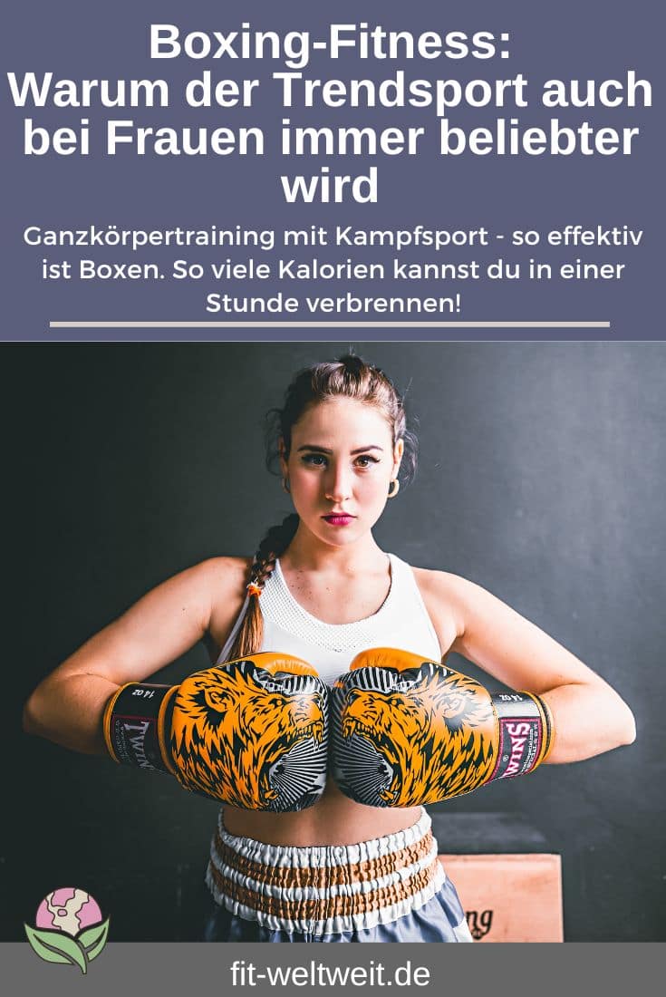 Boxing-Fitness: Warum der Trendsport auch bei Frauen immer beliebter wird! Ganzkörpertraining mit Kraftsport - so effiktiv ist Boxen.