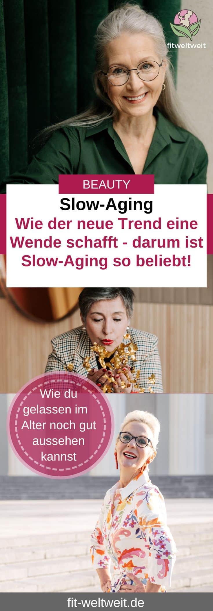 Gelassen dem altern entgegentreten.