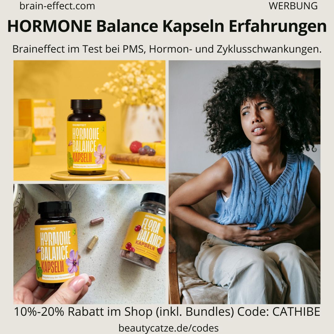 HORMONE Balance Kapseln Erfahrungen Braineffect Zyklusschwankungen