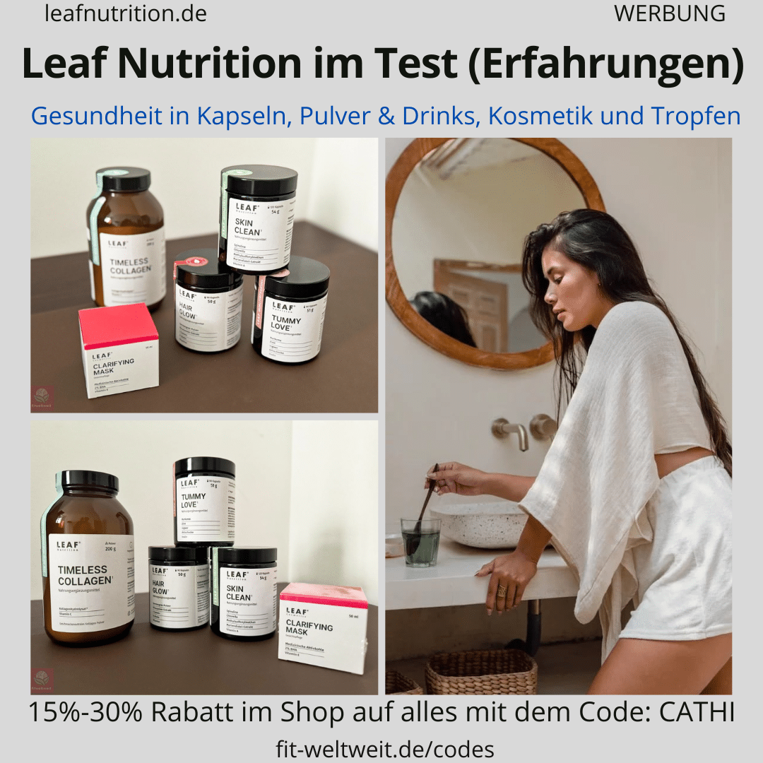 Leaf Nutrition - Erfahrungsbericht von Supplements für deine körperliche und geistige Gesundheit