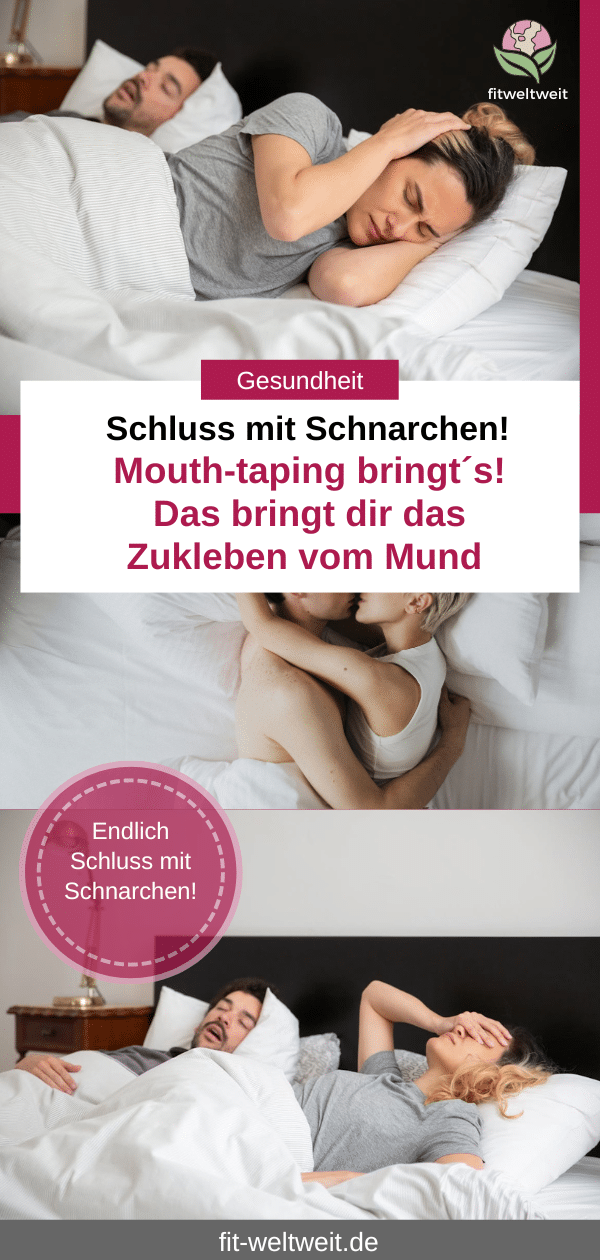 Schnarch-frei werden dank Mouth-Taping - Das kann möglich sein! Wertvolle Tipps und Tricks findest du hier!