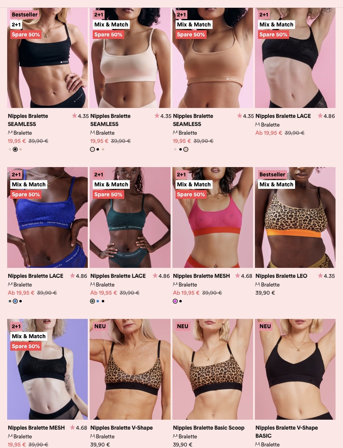 Bralette Erfahrungen von The female Company im Test