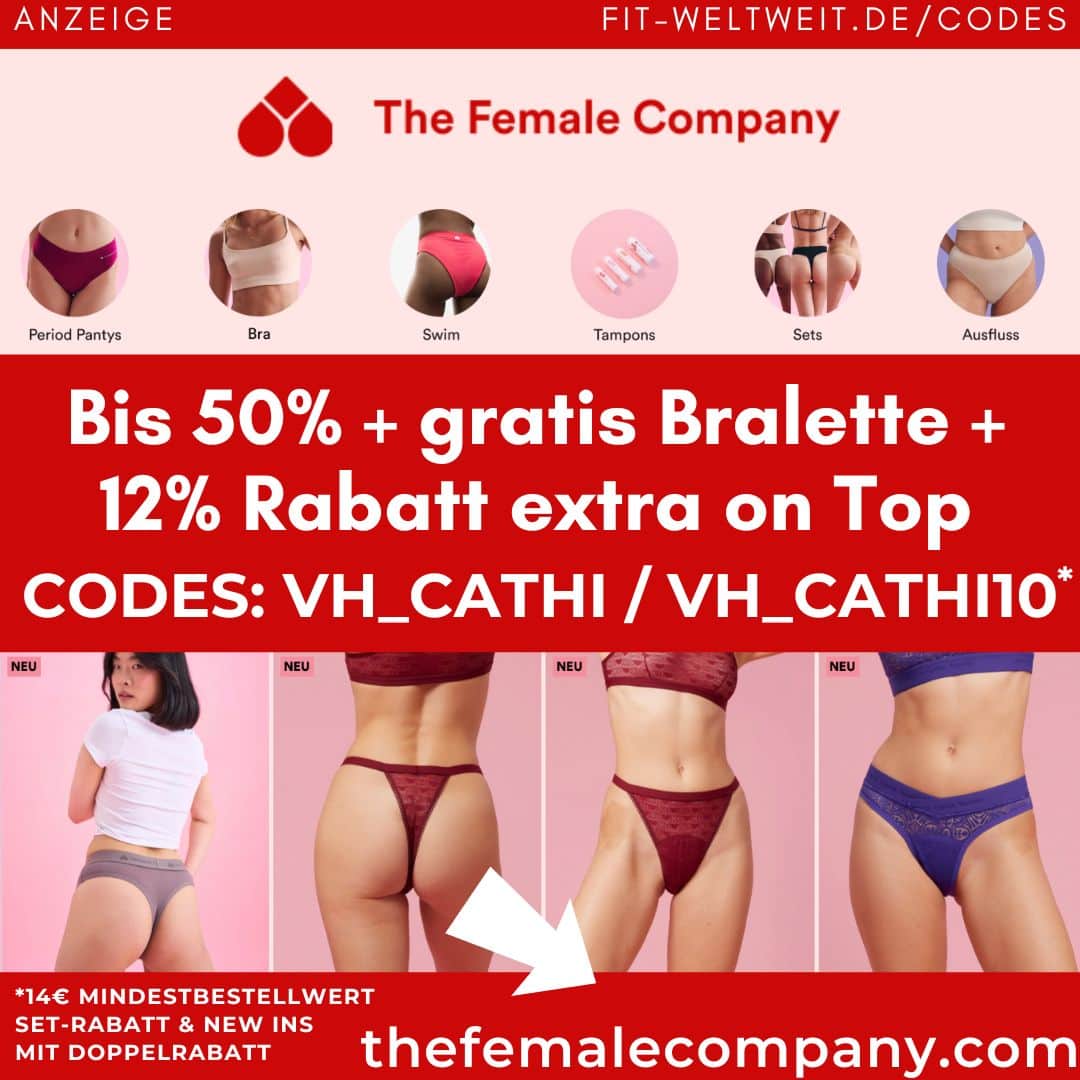 The female Company 50% Rabatt Code und Gutscheincode 2025