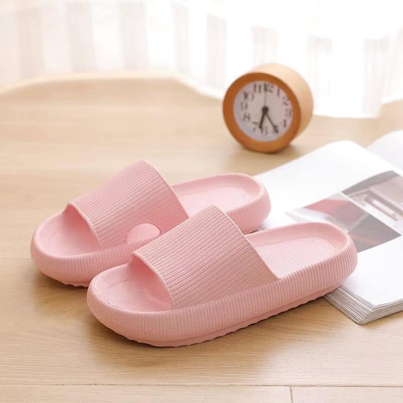 rosa Wolken Badezimmer Latschen, leichte Slippers