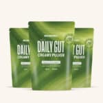 Braineffect Daily Gut Set Erfahrung – 3er Vorteilspackung für Darmbalance, Energie und Longevity Nutrition mit Code Vorteil: Spare im 3er Bundle 7% Set-Rabatt + bis 20% Rabattcode und sichere dir einen gratis Edelstahl Frischhaltebecher (nur solange der Vorrat reicht).