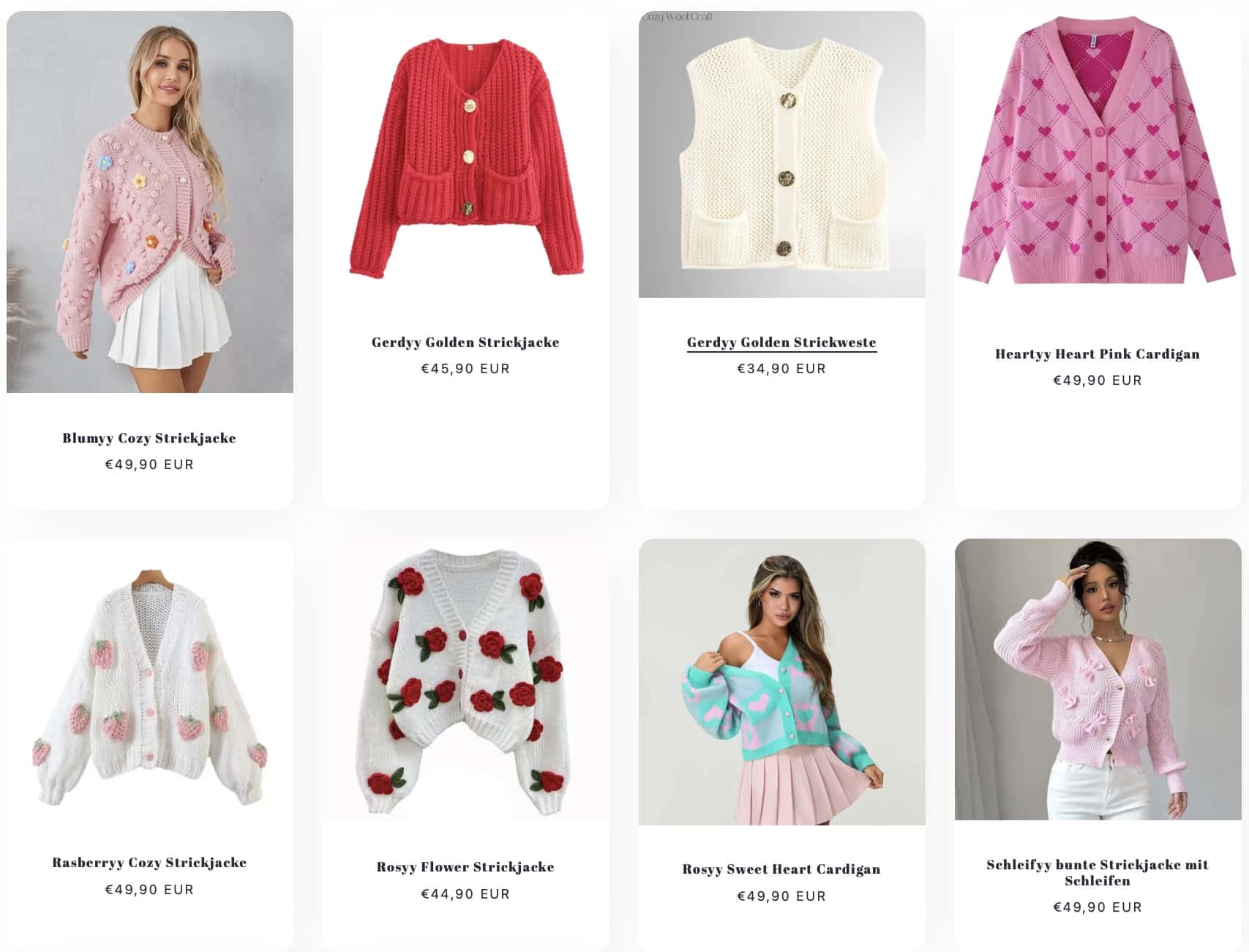 Cozy Wool Craft Erfahrungen 2025 mit der Strickmode und Fashion Brand