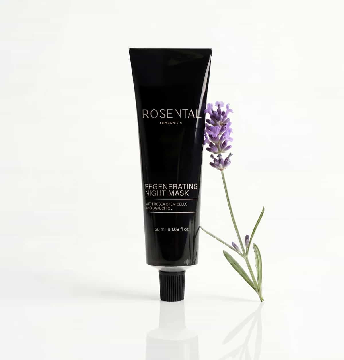 Regenerating Night Mask Rosental Organics Erfahrungen mit Rosea Stammzellen und Bakuchiol Produkttest