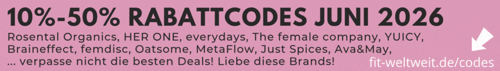HER ONE Rabatt Gutschein Codes Juni 2026 everydays, Rosental Organics, The female company, Braineffect, femdisc, Oatsome, MetaFlow, AVA & MAY