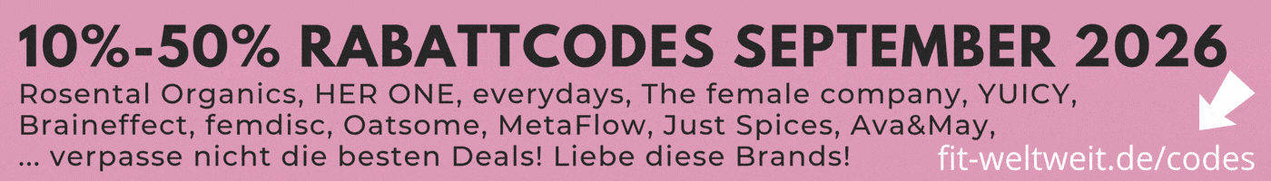 HER ONE Rabatt Gutschein Codes August 2026 everydays, Rosental Organics, The female company, Braineffect, femdisc, Oatsome, MetaFlow, AVA & MAY