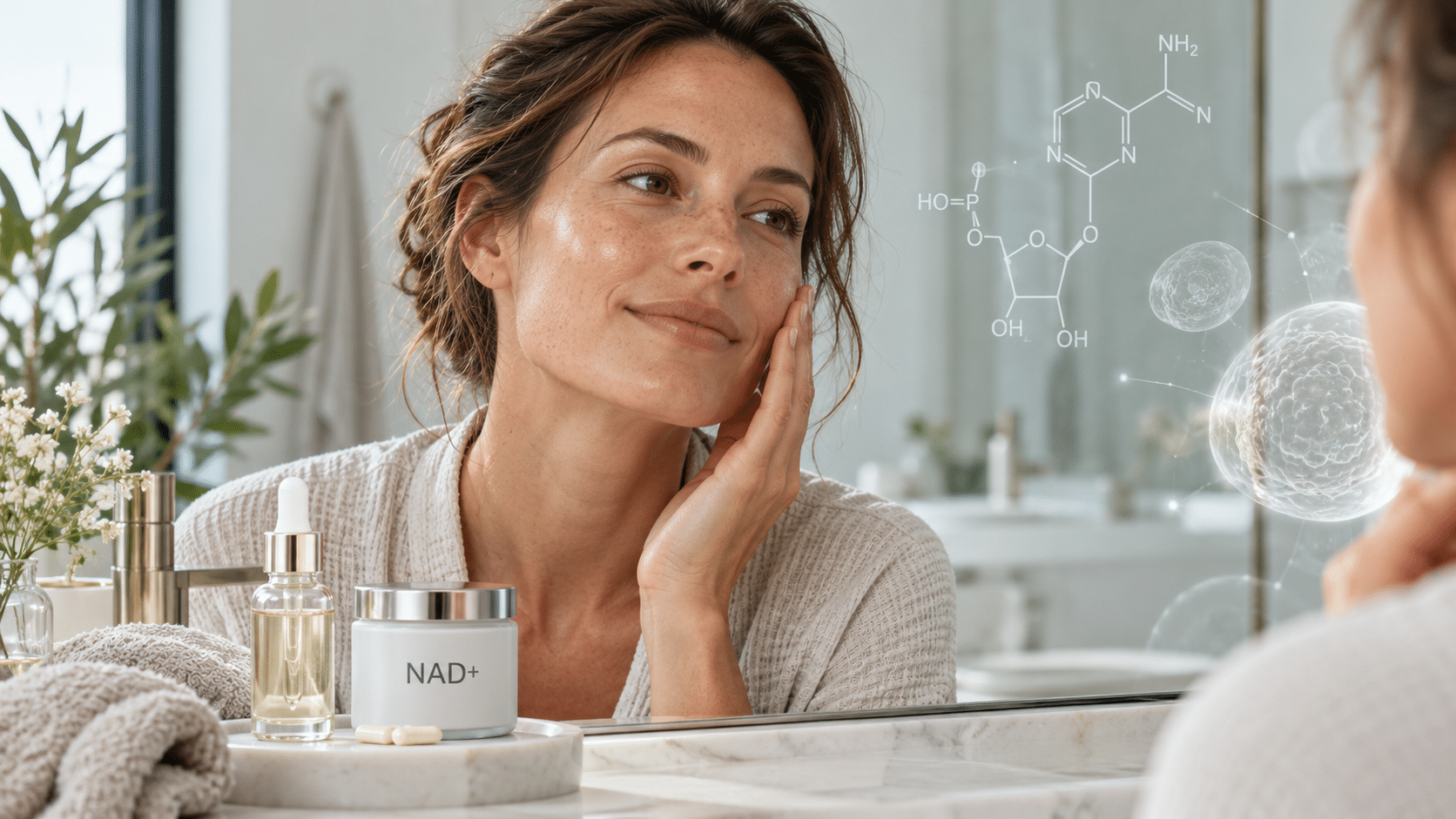 NAD+ für die Haut: Das Longevity-Molekül aus den USA mit Wirkung einfach erklärt